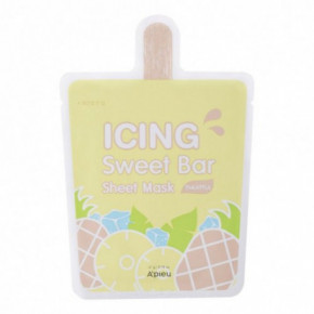 A'pieu Icing Sweet Bar Sheet Mask - Pineapple Veido kaukė 1 vnt.