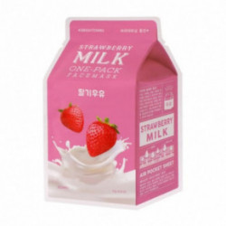 A'pieu Strawberry Milk One-Pack Veido kaukė 1 vnt.