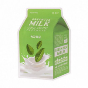 A'pieu Green Tea Milk One-Pack Veido kaukė 1 vnt.