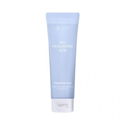 STAY WELL Triple Hyaluronic Acid Cleansing Foam Valančios putos 130ml