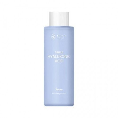 STAY WELL Triple Hyaluronic Acid Toner Drėkinantis veido tonikas su hialuronu 210ml