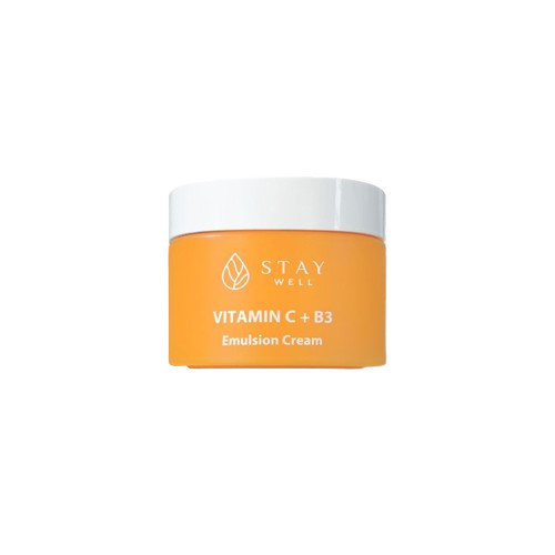 STAY WELL Vitamin C+B3 Emulsion Cream Drėkinamoji emulsija veidui 50ml