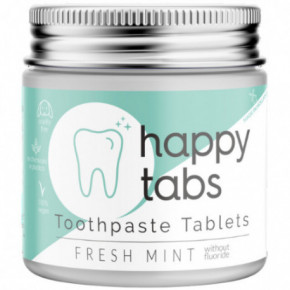 Happy Tabs Toothpaste Tablets Fresh Mint Hambapasta tabletid 80vnt