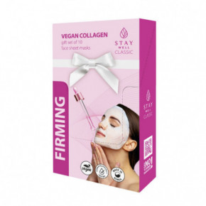 STAY WELL Classic Mask Firming Collagen Sejas maska ar kolagēnu 10x22g