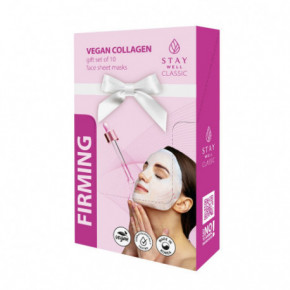 STAY WELL Classic Mask Firming Collagen Veido kaukė su kolagenu 10x22g