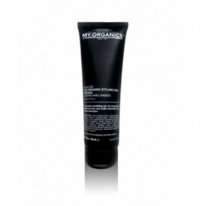 My.Organics Styling Gel Strong Tugevat pidamist andev juuksegeel mandlite ja linaseemnetega 250ml