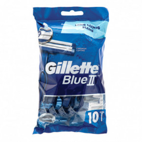 Gillette Blue II Disposable Razors Vienkartiniai skustuvai 10 vnt.