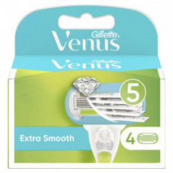 Gillette Venus Extra Smooth Razor Skustuvo galvutės 4 vnt.