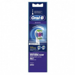 Oral-B 3D White Replacement Brush Heads Elektrilise hambaharja pead 3 tk
