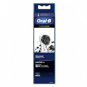 Oral-B Pure Clean Charcoal Infused Replacement Brush Heads Elektriskās zobu birstes galviņas 8vnt