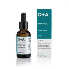 Q+A Zinc PCA Facial Serum Sejas serums 30ml