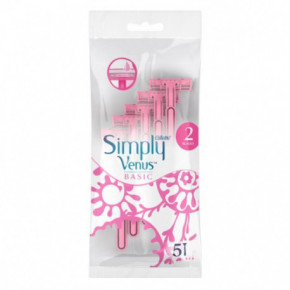 Gillette Simply Venus Basic Razors 5pcs