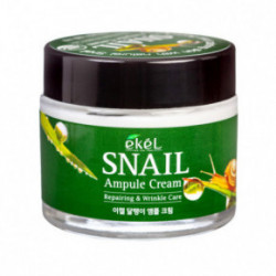 Ekel Snail Ampule Cream Veido kremas su sraigių mucinu 70ml