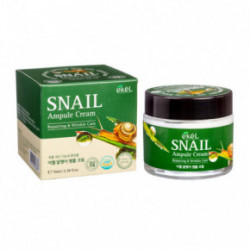 Ekel Snail Ampule Cream Veido kremas su sraigių mucinu 70ml