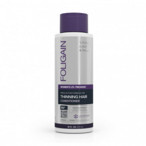 Foligain Hair Regrowth Conditioner Matu augšanu stimulējošs kondicioniers ar 2% Trioksidilu 473 ml