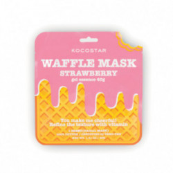 Kocostar Waffle Mask Strawberry Veido kaukė 1 vnt.