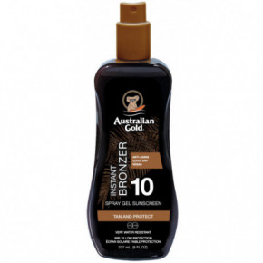 Australian Gold Spray Gel with Instant Bronzer SPF10 237ml