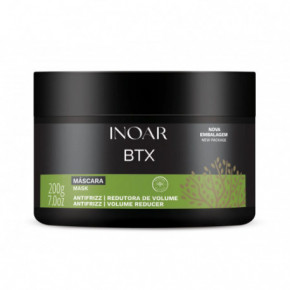 Inoar BTX Anti-frizz Mask Intensyviai plaukus glotninanti kaukė 200ml