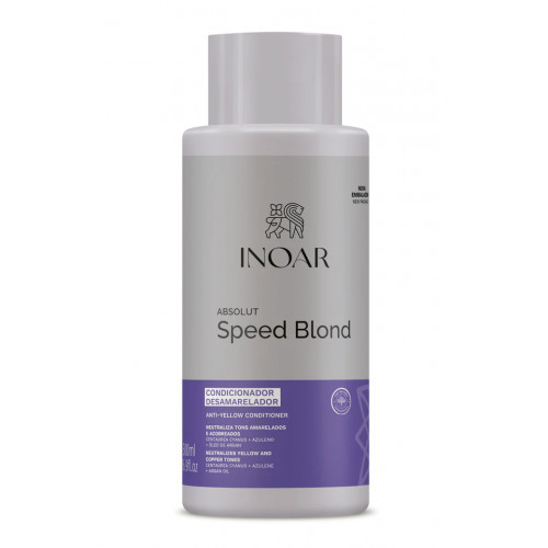 Inoar Absolut Speed Blond Shampoo šampūnas šviesiems plaukamss 240ml