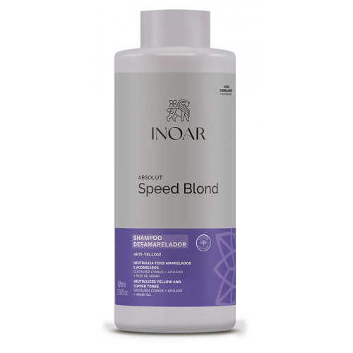 Inoar Absolut Speed Blond Shampoo šampūnas šviesiems plaukamss 240ml