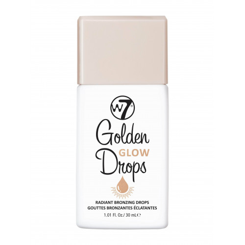 W7 Cosmetics Golden Glow Drops Švytėjimo suteikianti priemonė 30ml