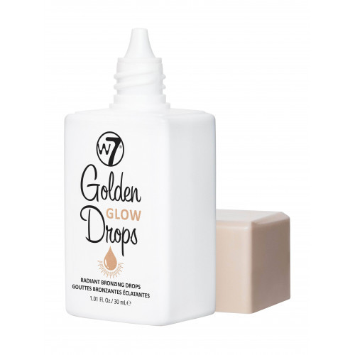 W7 Cosmetics Golden Glow Drops Švytėjimo suteikianti priemonė 30ml