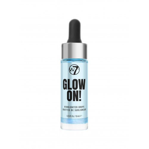 W7 Cosmetics Glow On Highlighter Drops Švytėjimo suteikianti priemonė 10ml