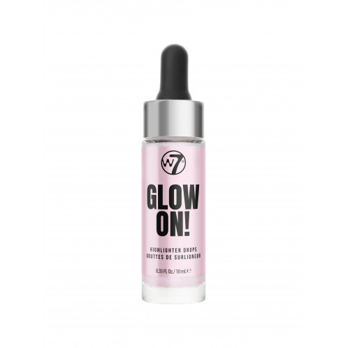 W7 Cosmetics Glow On Highlighter Drops Švytėjimo suteikianti priemonė 10ml