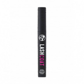 W7 Cosmetics Lash Coat Waterproof Topcoat Mascara Ūdensnoturīga skropstu tuša 4.5ml