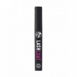 W7 Cosmetics Lash Coat Waterproof Topcoat Mascara Vandeniui atsparus blakstienų tušas 4.5ml