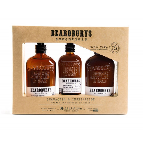 Beardburys Essentials Facial Kit Veido priežiūros rinkinys 1 vnt.