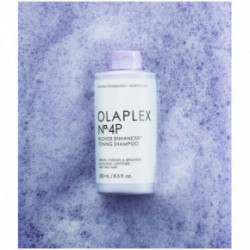 Olaplex No.4P Blonde Enhancer Toning Shampoo Tonuojantis ir plaukus stiprinantis šampūnas 250ml