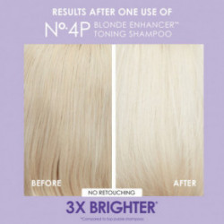 Olaplex No.4P Blonde Enhancer Toning Shampoo Tonuojantis ir plaukus stiprinantis šampūnas 250ml