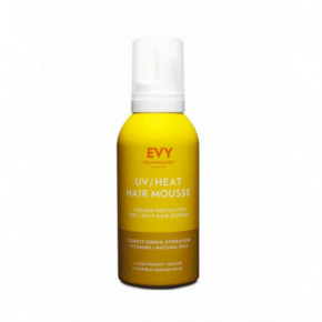 EVY Technology Uv Heat Hair Mousse Putos plaukų apsaugai nuo saulės ir karščio 150ml