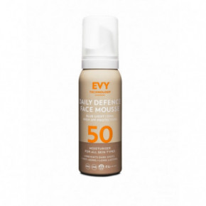 EVY Technology Daily Defence Face Mousse SPF50 Igapäevane päikesekaitsevaht 75ml