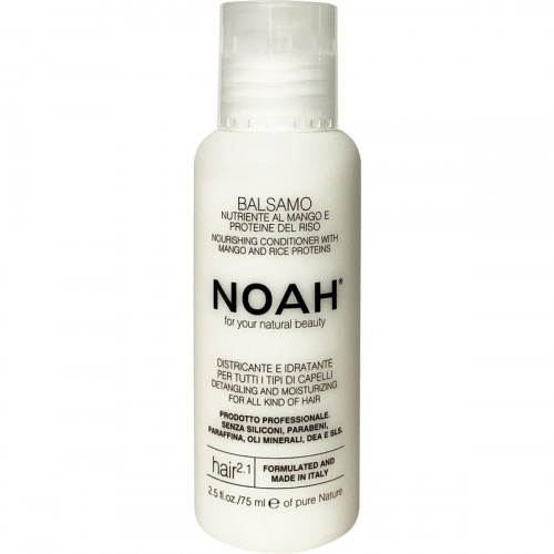 Noah 2.1. Nourishing Conditioner With Mango And Rice Proteins Maitinamasis balzamas lengvinantis plaukų iššukavimą 250ml