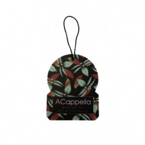 Acappella Car Perfume Black Edition Kvapusis kartoninis pakabukas Palo santo & Sandalwood