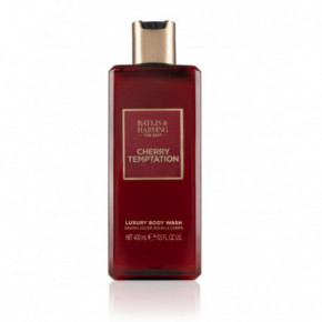 Baylis & Harding Luxury Body Wash Cherry Temptation Greznais ķermeņa mazgāšanas līdzeklis 400ml