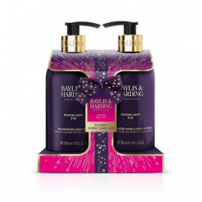 Baylis & Harding Moonlight Fig Luxury Hand Care Gift Set Kätehoolduskomplekt 2x300ml