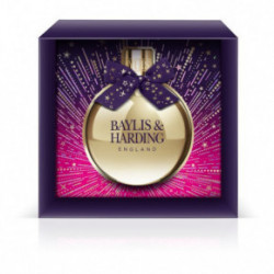 Baylis & Harding Festive Bauble Bath & Shower Bubbles Gift Laukinių figų ir granatų aromato vonios putos 250ml