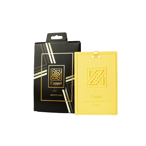 L'appel Scented Card Automobilinis ir spintos kvapusis pakabukas dėžutėje Delux