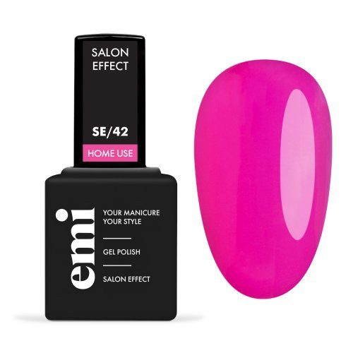 E.Mi E.MiLac Salon Effect Gel Nail Polish Gelinis nagų lakas 9ml