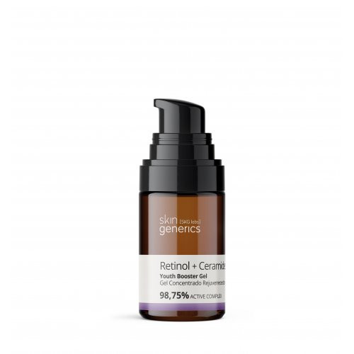 Skin Generics Retinol + Ceramides Youth Booster Gel Veido serumas su retinoliu ir keramidais 20ml