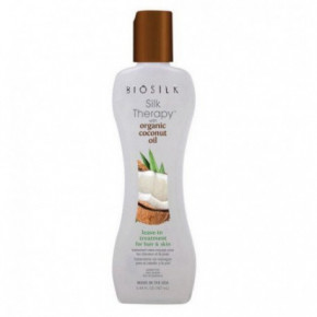 Biosilk Silk Therapy with Organic Coconut Oil Kookosõliga siid juustele ja nahale 167ml