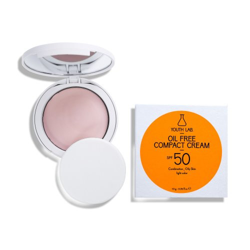 Youth Lab. Oil Free Compact Cream SPF50 Kompaktinė pudra su apsauga nuo saulės 10g