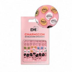 E.Mi Charmicon Silicone Stickers Lipdukai nagams #170 Zipper