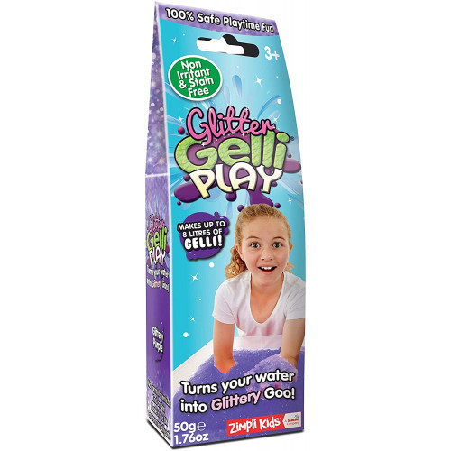 Zimpli Kids Glitter Gelli Play Šlykštukai - drebučiai vaikams 50g