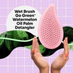 WetBrush Go Green Palm Delne telpantis šepetys su arbatmedžių aliejumi Tea Tree Oil 