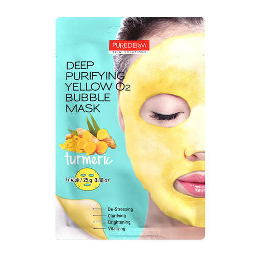 Purederm Deep Purifying O2 Bubble Mask Giliai valanti putojanti veido kaukė 25g