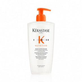 Kérastase Nutritive Bain Satin Riche Shampoo Šampūns īpaši sausiem matiem 500ml